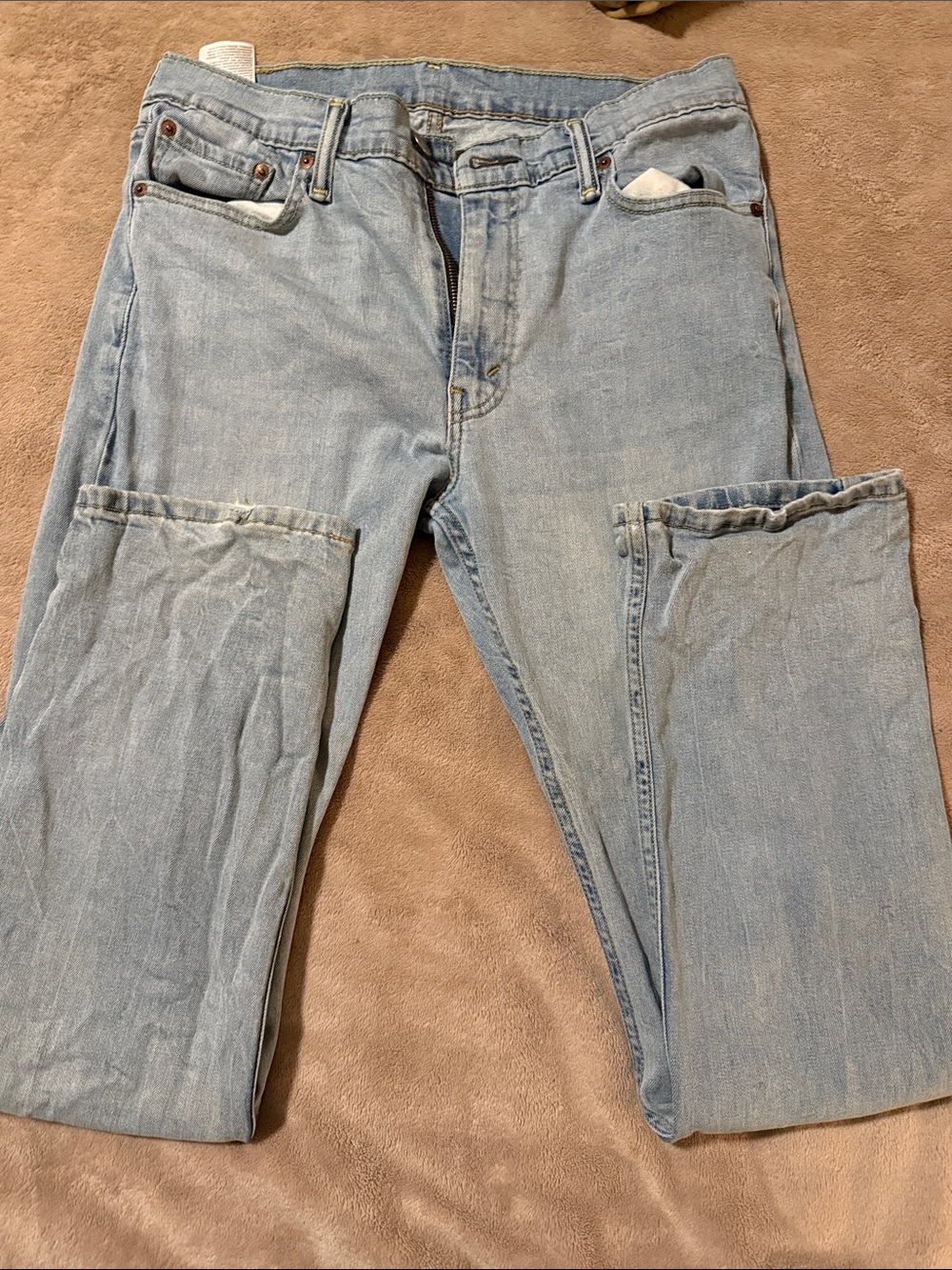 Levi's Light Blue Men's Straight Jeans